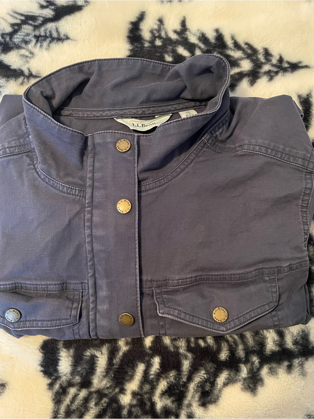 Womanβs navy blue jacket 3XL